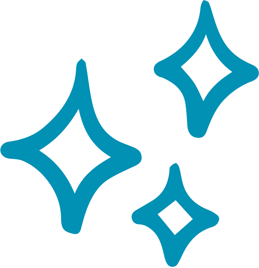 タイトルを装飾する星の画像